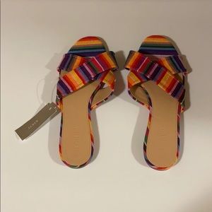 J.CREW Rainbow Sandals